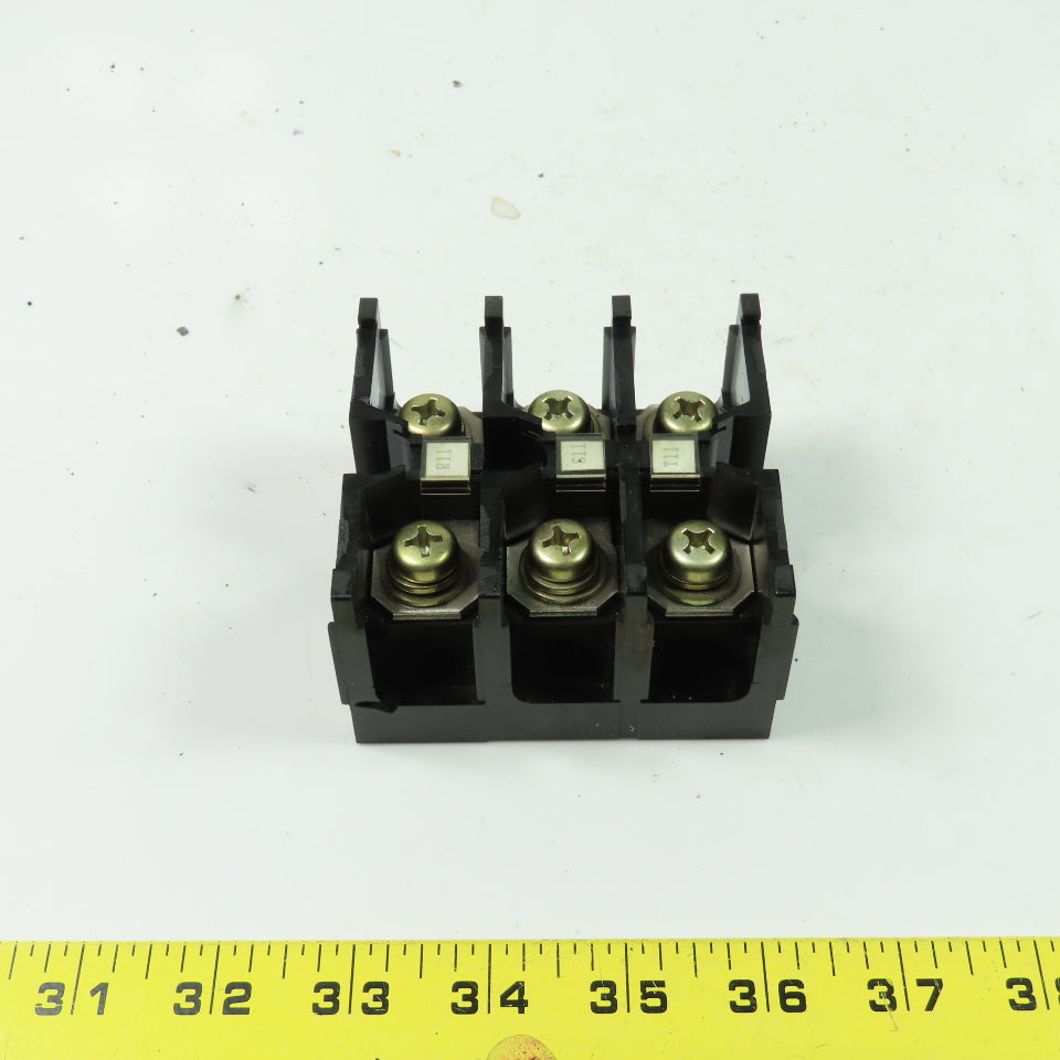 Fugi Electric AYBN10 100A Terminal Block 600V 3 Pole