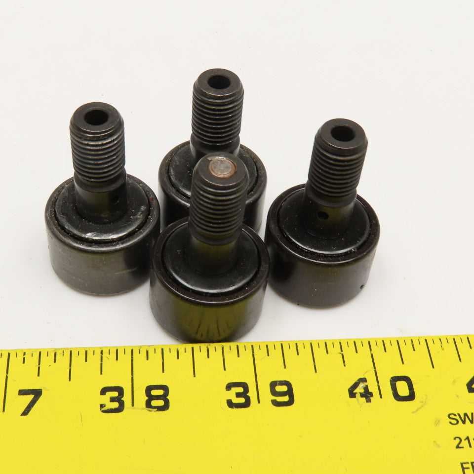 Carter CNB-32 1" Cam Roller Bearing 7/16-20 Threaded Stud Lot Of 4