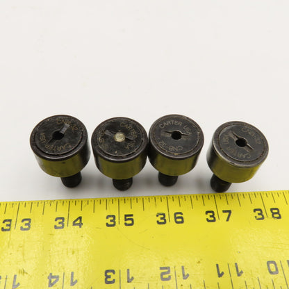 Carter CNB-32 1" Cam Roller Bearing 7/16-20 Threaded Stud Lot Of 4