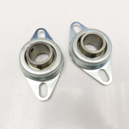 KBZ CSB205-16N 1" Bore Ball Bearing 2 Bolt Flange Mount Lot Of 2
