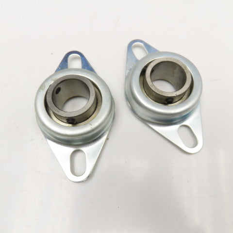 KBZ CSB205-16N 1" Bore Ball Bearing 2 Bolt Flange Mount Lot Of 2