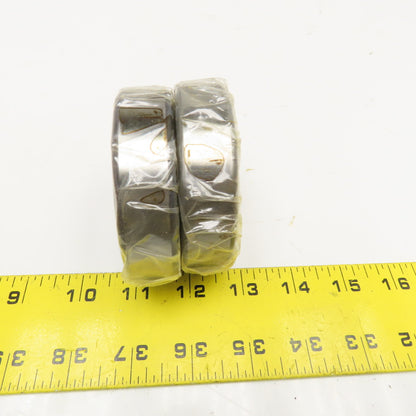 FAG 6307.C3 80mm OD x 35mm ID x 21mm Wide Radial Ball Bearing Lot Of 2