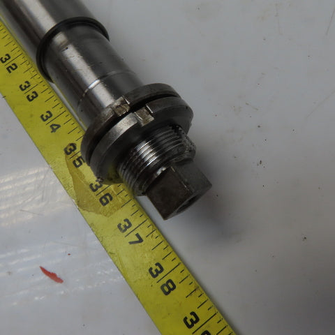 Yamazaki Mazak CNC 35mm Ball Screw Assembly 1110mm OAL 10mm Pitch 520mm Travel