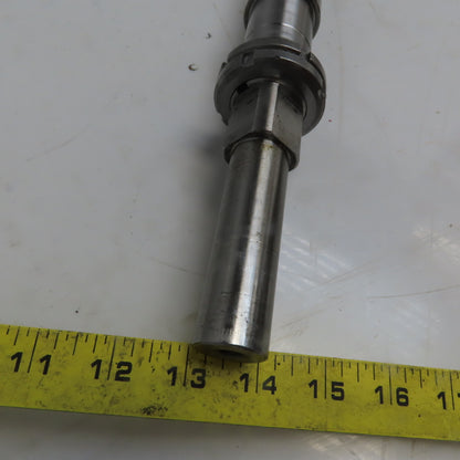 Yamazaki Mazak CNC 35mm Ball Screw Assembly 1110mm OAL 10mm Pitch 520mm Travel