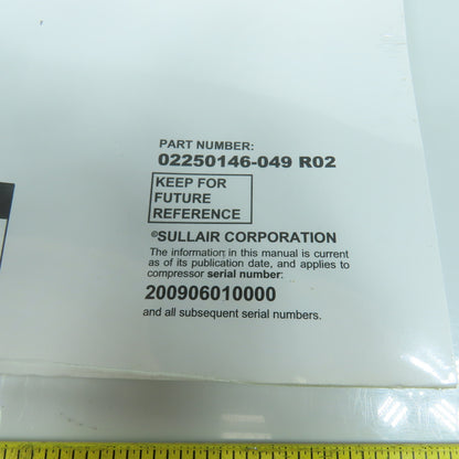 Sullair 02250146-049 R02 Supervisor Controller User Manual "Sealed"