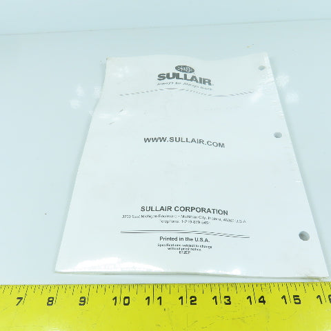 Sullair 02250146-049 R02 Supervisor Controller User Manual "Sealed"
