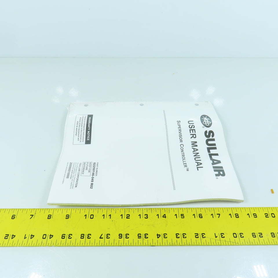 Sullair 02250146-049 R02 Supervisor Controller User Manual "Sealed"