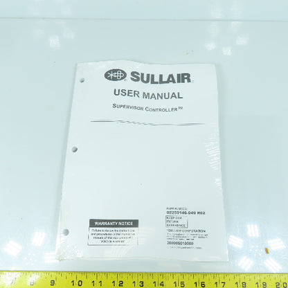 Sullair 02250146-049 R02 Supervisor Controller User Manual "Sealed"