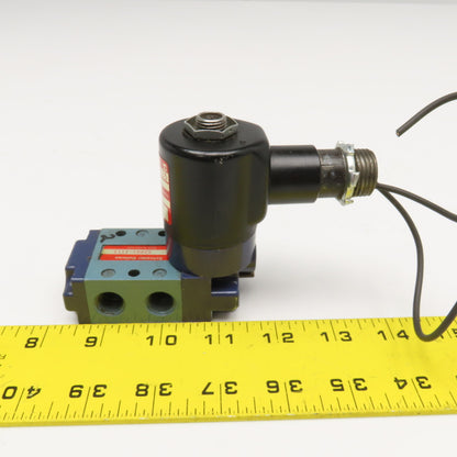 Schrader Bellows 52401-1115 3 Port 2 Position Pneumatic Cyclone Valve 120V 1/4"