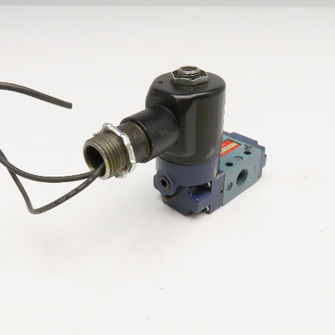 Schrader Bellows 52401-1115 3 Port 2 Position Pneumatic Cyclone Valve 120V 1/4"