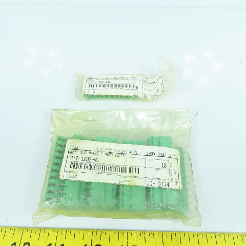 Phoenix Contact 277-1292-ND Connector Terminal Blocks 5.08mm Lot Of 11