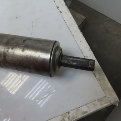 2-1/2" OD Plain Steel Gravity Roller 84" Bf 82" Face 5/8"Hex Lot of 7