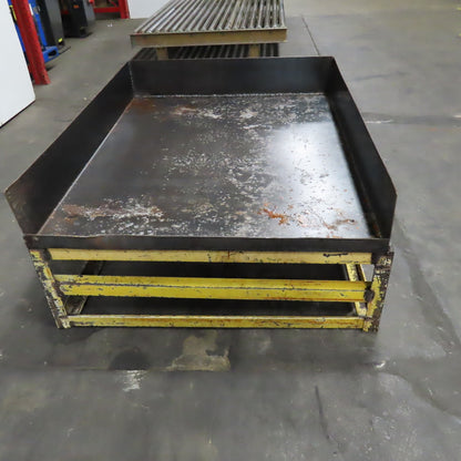 44" x 56" Steel Drum Tote Storage Spill Catchment Stand 14" Tall
