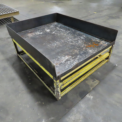 44" x 56" Steel Drum Tote Storage Spill Catchment Stand 14" Tall