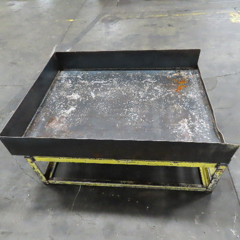 44" x 56" Steel Drum Tote Storage Spill Catchment Stand 14" Tall