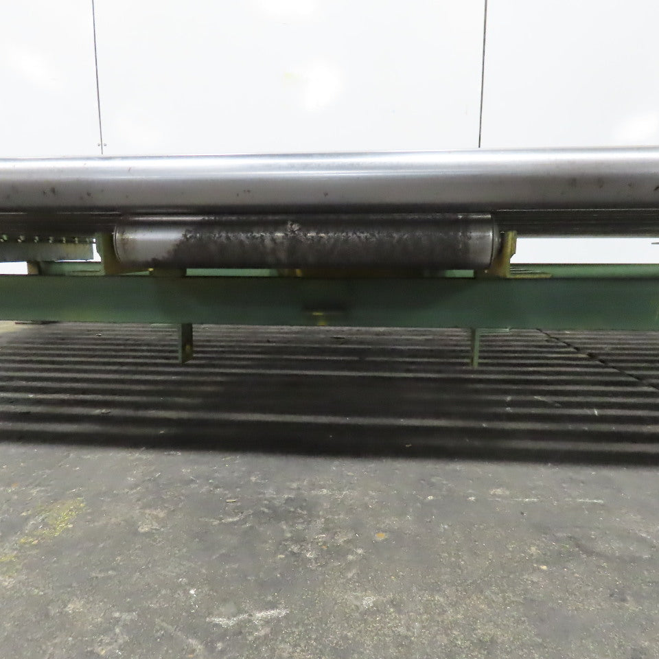 83" BF x 60" OAL Gravity Roller Conveyor Section 14" Tall