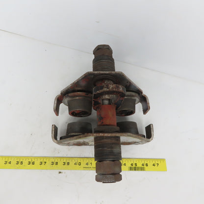 CM 663 1/2 Ton (1000lb) Manual Push-Pull Hoist Trolley 3 to 7" Beam