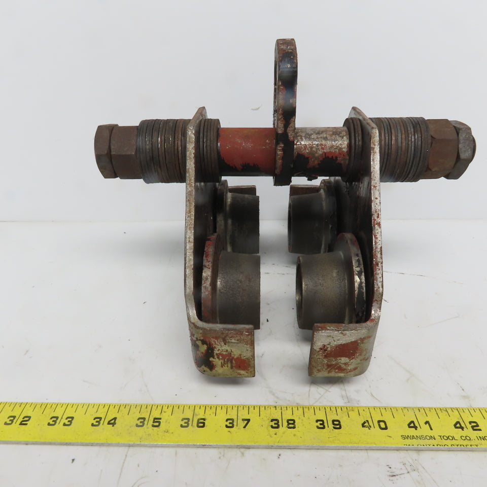 CM 663 1/2 Ton (1000lb) Manual Push-Pull Hoist Trolley 3 to 7" Beam
