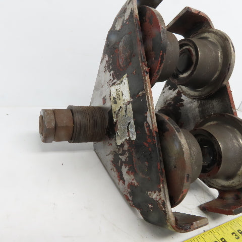 CM 663 1/2 Ton (1000lb) Manual Push-Pull Hoist Trolley 3 to 7" Beam