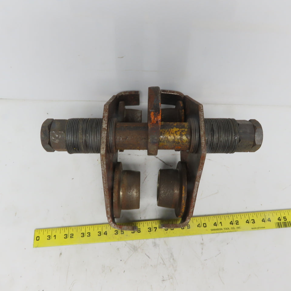 CM 663 1/2 Ton (1000lb) Manual Push-Pull Hoist Trolley 2-1/2 to 5" Beam