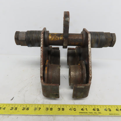 CM 663 1/2 Ton (1000lb) Manual Push-Pull Hoist Trolley 2-1/2 to 5" Beam