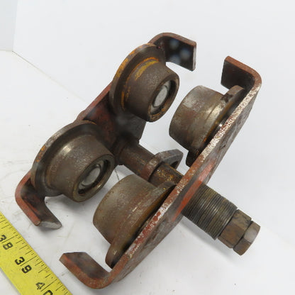 CM 663 1/2 Ton (1000lb) Manual Push-Pull Hoist Trolley 2-1/2 to 5" Beam