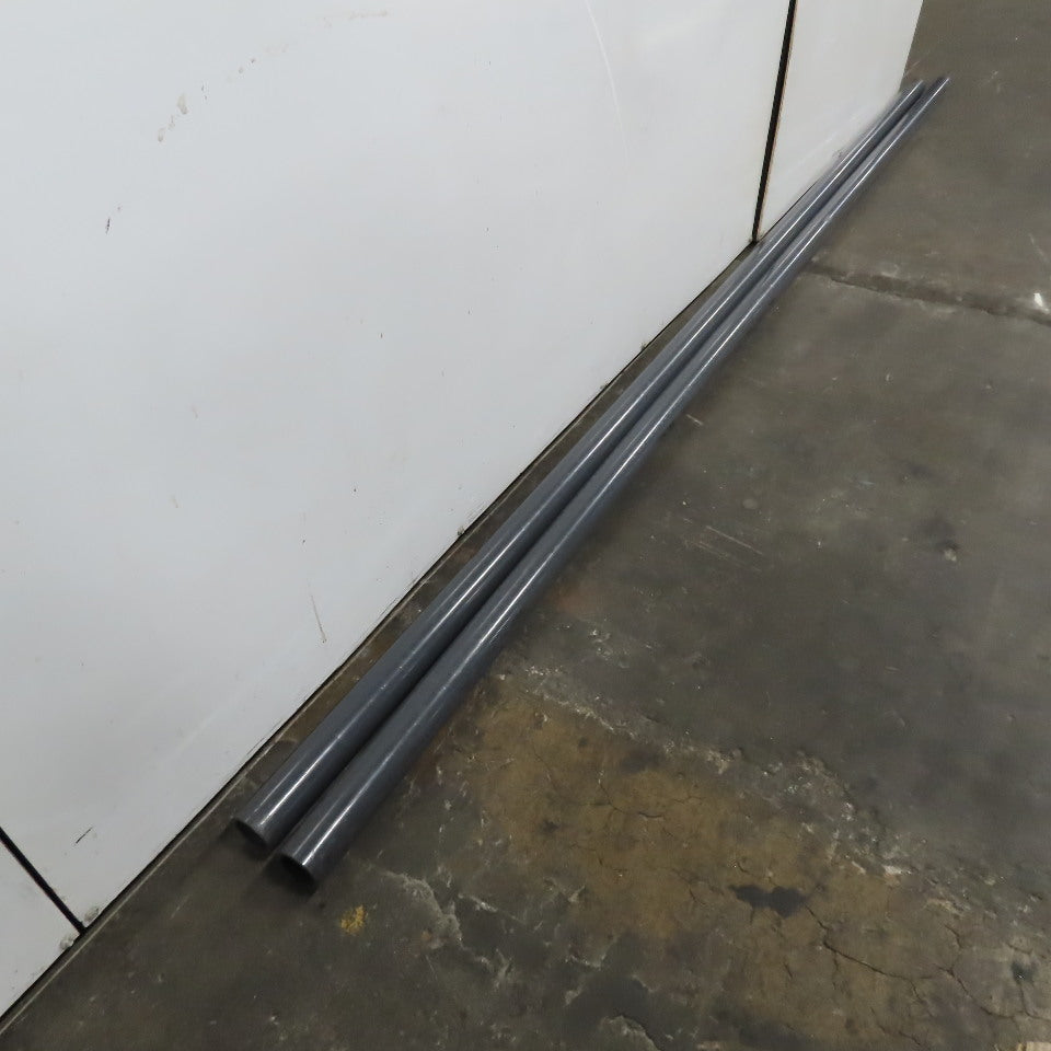 Crestline 2" Sch 80 PVC Pipe 400 PSI Lot Of 2 Pieces 20 Total Feet