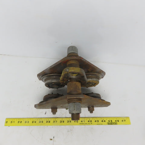 CM 1 Ton (2000lb) Manual Push-Pull Hoist Trolley 2 to 3" Beam