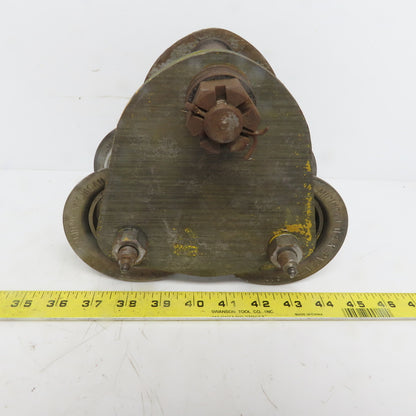 Budgit 1/2 Ton (1000lb) Manual Push-Pull Hoist Trolley 2-1/2 to 4" Beam