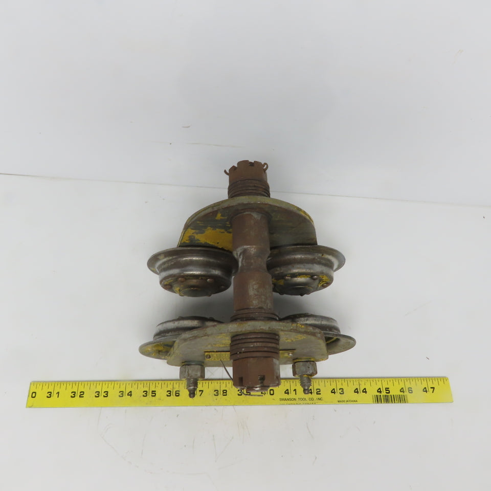 Budgit 1/2 Ton (1000lb) Manual Push-Pull Hoist Trolley 2-1/2 to 4" Beam