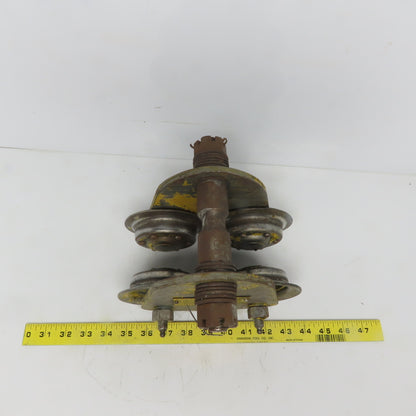 Budgit 1/2 Ton (1000lb) Manual Push-Pull Hoist Trolley 2-1/2 to 4" Beam