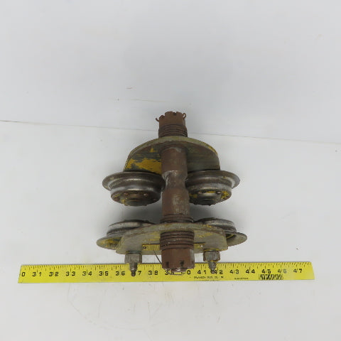 Budgit 1/2 Ton (1000lb) Manual Push-Pull Hoist Trolley 2-1/2 to 4" Beam