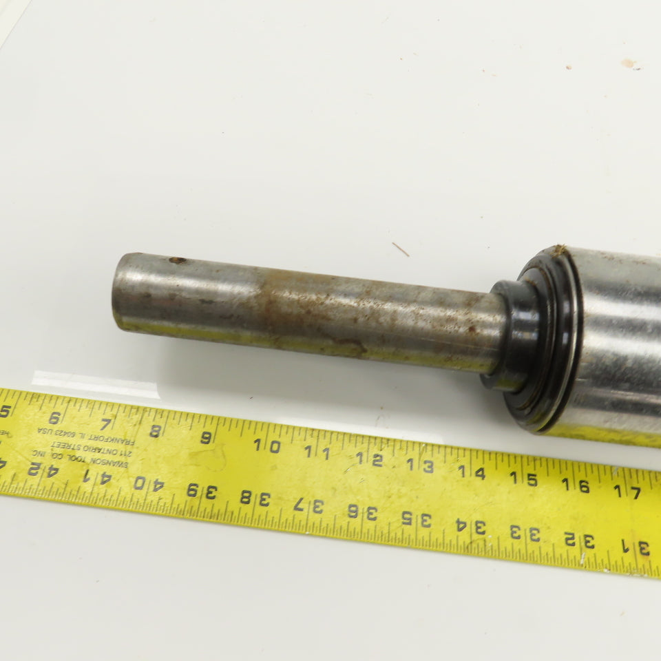 3-1/2" OD x 16-1/2" Flat Face Conveyor Belt Tail Pulley Roller 1.5" Shaft