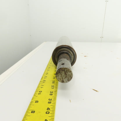 3-1/2" OD x 17" Flat Face Conveyor Belt Tail Pulley Roller 1.5" Shaft