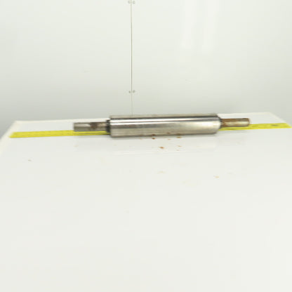 3-1/2" OD x 17" Flat Face Conveyor Belt Tail Pulley Roller 1.5" Shaft