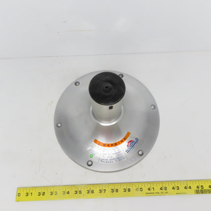 Springfield Brushed Aluminum Boat Seat Pedestal Base 6-1/2" x2-1/4"x 10" OD