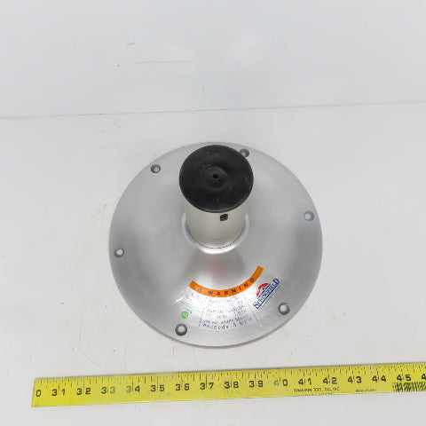 Springfield Brushed Aluminum Boat Seat Pedestal Base 6-1/2" x2-1/4"x 10" OD