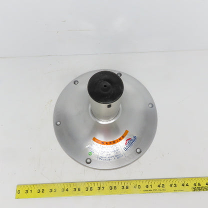 Springfield Brushed Aluminum Boat Seat Pedestal Base 6-1/2" x2-1/4"x 10" OD