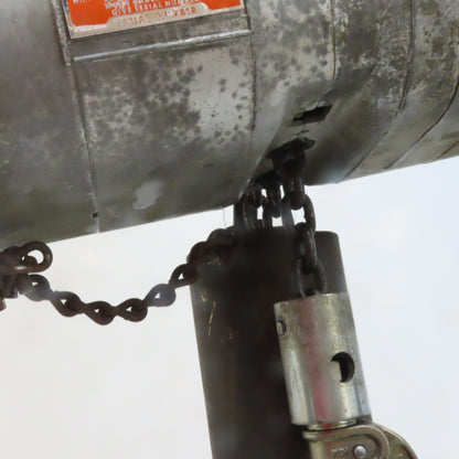 CM Lodestar Model A 1/8 Ton Electric Chain Hoist 15' Lift 32FPM 115V 1Ph