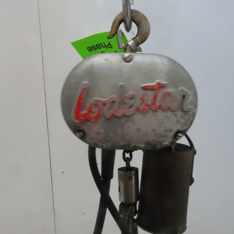 CM Lodestar Model A 1/8 Ton Electric Chain Hoist 15' Lift 32FPM 115V 1Ph