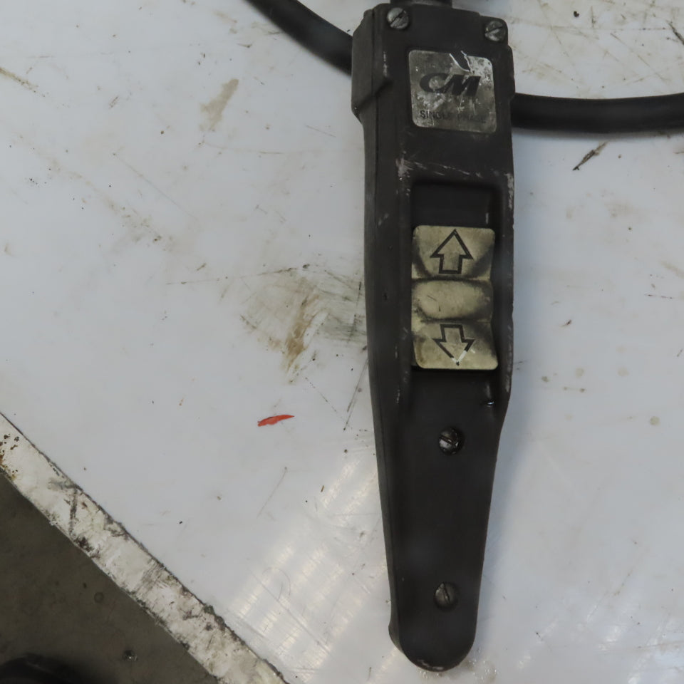 CM Lodestar Model A 1/8 Ton Electric Chain Hoist 15' Lift 32FPM 115V 1Ph