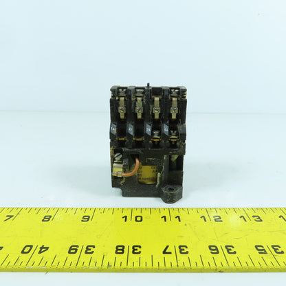 Klockner Moeller DIL 00L-44-NA 20A Contactor 1/2-1HP 300VAC 115V Coil