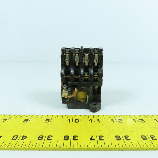 Klockner Moeller DIL 00L-44-NA 20A Contactor 1/2-1HP 300VAC 115V Coil