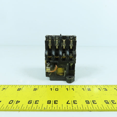 Klockner Moeller DIL 00L-44-NA 20A Contactor 1/2-1HP 300VAC 115V Coil