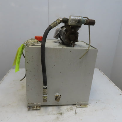 13.5 Gal Hydraulic Power Unit 200-220V 3 Ph From a Yamazaki Mazak CNC