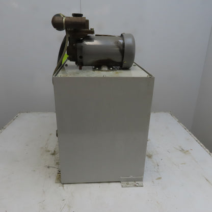 13.5 Gal Hydraulic Power Unit 200-220V 3 Ph From a Yamazaki Mazak CNC