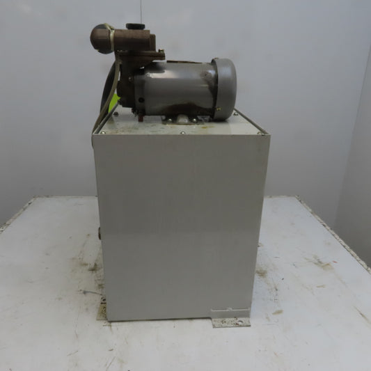 13.5 Gal Hydraulic Power Unit 200-220V 3 Ph From a Yamazaki Mazak CNC