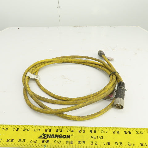 Turck U4702-52 Multi-Fast CSM CKM 12-11-4 Cordset 12' OAL