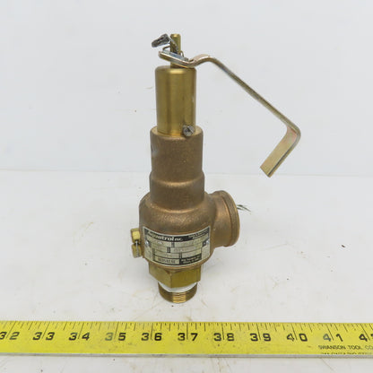 Aquatrol Inc. 570EEMK Safety Relief Valve 1"X 1" 200Psi 814 SCFM