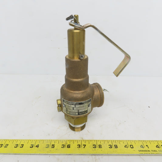 Aquatrol Inc. 570EEMK Safety Relief Valve 1"X 1" 200Psi 814 SCFM
